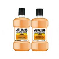 Listerine Natural Orange Mouthwash Twin Pack
