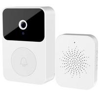 Tuya Smart Outdoor Wireless Doorbell With Wifi Camera Video Intercom Home Door Rings (as the picture,720P&Wi-Fi)