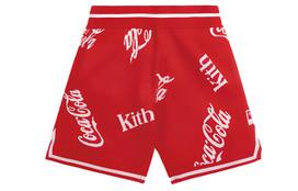 KITH X Coca Cola X Mitchell & Ness Coke Logo Short MNSHORKM19025-CREA M