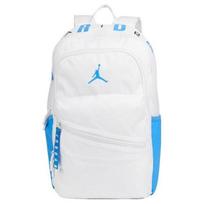 Jordan Poliesterio AJ Kuprinė Kelioninė Kuprinė Didelė Unisex Mėlyna Balta Daugiaspalvė JD2443001AD-003 white
