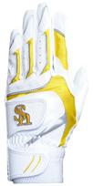 LEZAX Fukuoka Softbank Hawks Batting Gloves (Junior/Left Hand) White JL JL size balta