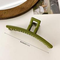 Light Luxury French Simple Slender Grab Clip Medium Plate Hairpin Female Head Temperament Shark Clip New Hair Accessories