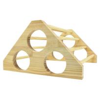 Goose Ducks Roosting Hens Wooden Ladder Toy Chick Roost Bar Bird Stand Chicken Perch Parrot Swing