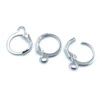 13*16mm 20Pcs Lobster Clasp Hooks DIY For Earrings Manual Accessories Jewelry Findings Jewelry Accessories white