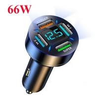 150 W nešiojamas automobilinis įkroviklis greito įkrovimo adapteris 4 prievadas skirtas iPhone 14 13 Pro Max 12 11 min Samsung Oneplus Oppo Xiaomi Huawei 66W Car Charger