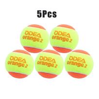 Kids Tennis Ball Orange ODEA Professional 50% Low Compression ITF Approved Mini 5/10/20Pcs for Children Beginner Tennis Training