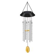 Solar Wind Chime Lights Acrylic Bubble Wand Ambient Lights Outdoor Waterproof Patio Decoration balta