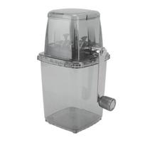 Manual Ice Crusher Small Portable Shaver Hand Operated Snow Cone Machine for Home Grey pilka