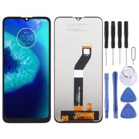 TFT LCD ekranas Motorola Moto G8 Power Lite su skaitmenizatoriumi, pilnas mazgas blue
