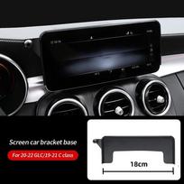 Automobilio telefono laikiklis Mercedes-Benz C klasės W205 2015 2016 2017 2018 GLC 2016 - 2019 7 colių ekrano fiksuota bazė Navigacijos laikiklis