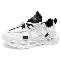 Men's sports tide shoes four season thick-sole non-slip outdoor casual running shoes student light breathable soft-sole sneakers 39