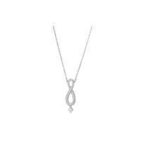 Swarovski Infinity Eternal Love Series Y Necklace Women necklace White 5537966 Box (Random Color) white