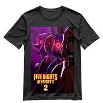 Five Nights At Freddys 2 T Shirt FNAF 2 Movie Shirt Graphic Tee S-XXXL Shirt V2 XL