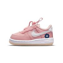 Nike Air Force 1 Toggle SE Low top Skateboard Shoes Pink White Infant And Toddler DB1819-600 23.5