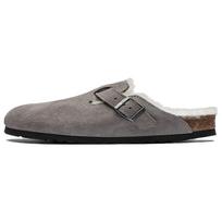 Birkenstock Boston Avižos Suede Stone Coin Unisex Sportbačiai Pilki 1017650 39