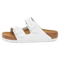 Birkenstock Arizona Comfortable Minimalist Anti-Friction Slide Sandals Unisex sandals White 1025048 42