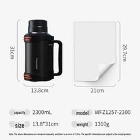 FUGUANG 316L Stainless Steel Air Pressure Travel Thermos