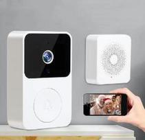 Smart Mini Visual Intercom Doorbell AI Electric Video Phone Wi-Fi Wireless Camera Plastic Cloud Storage Home Security System balta