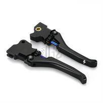 Brakes Levers Motorcycle CNC Aluminum Handlebar Infinitely Adjustable Cluth Lever for VESPA SPRINT PRIMAVERA S LX 150 15.3*1.4cm&for VESPA SPRINT PRIMAVERA S LX 150 juoda