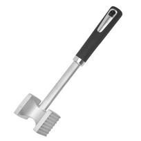 Square Head Meat Tenderizer Aluminum Zinc Zinc Alloy Beef Tenderizer Portable Meat Beating Tool  Steak juoda