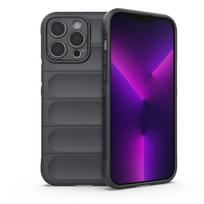 Luxury Fashion Dopamine Series Phone Case for IPhone 16 Pro Max Plus Shockproof Anti-slip Phone Bumper Back Silicone Soft Cover For iPhone 16 ProMax tamsiai pilka spalva
