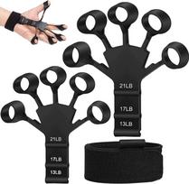 VIPITH Finger Power Finger Trainer Grip Strength Training 6 Adjustable juoda