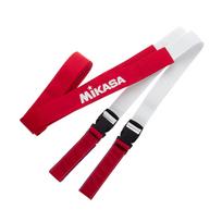 MIKASA Center Line Overstepping Prevention Tape Red VLP-R Total length 11m, rubber attachment part 340mm raudona