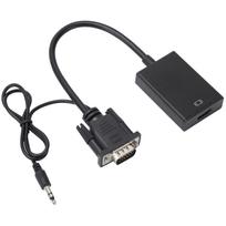 Signal Converter Analog to Digital Conversion with   Power Supply HD Cable Adapter E305