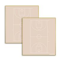 Promo Shop Autograph Board with Court x Made in Sports Autograph Set of Pattern, 27.2 24.2 cm, Japan, Paper, (Basketball Board, 2)