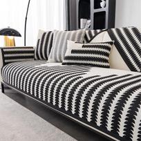 Sofa Cushion Non-Slip Stain-Resistant Sofa Cover Anti-Scratching Four Seasons Sofa Slipcover Simple High Sense 70*70cm
