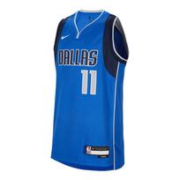 Nike X NBA Icon Dallas Mavericks Kyrie Irving Edition Swingman Jersey Comfortable Stylish Simple Versatile Kids jersey Game-Royal IH2142-480 S