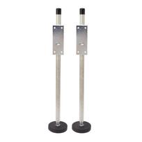 2PCS Adjustable Ladder Leveler 60cm Ladder Leveling Feet for Stable Platform and Ground Level