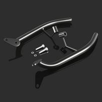 Kazuma Z900RS/CAFE 2018-2025 Tandem Bar Z900RS SE Rear Pillion Luggage Rack Passenger Grab Rail juoda
