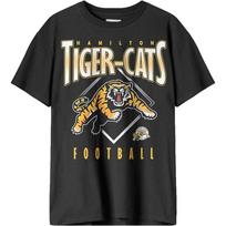 CFL Hamilton Tiger Cats Diamond Tiger Black T-Shirt S juoda