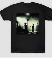The Curexorcist The Cure & The Exorcist Goth Mash Up Robert Smith Rock T-Shirt Unisex T-Shirt S
