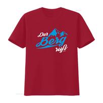 Randonnee T Shirt Le Berg Appelle Escalade Alpiniste Hommes Chemise 4 Heros Outdoor Mountain Adventure Design vintage Washed S