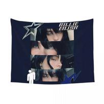 1PC Music singer Billies American flag tapestry dormitory room wall decoration banner yoga mat psychedelic blanket 74x94cm(29x37in)