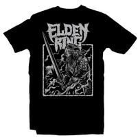 Elden Ring T-shirt The Tarnished Tee Dark Souls Bloodborne Black T-Shirt NEW XXXXL