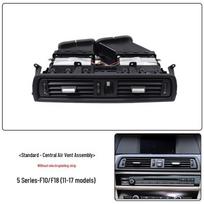 BMW 5 serijos F10/F18 galinės oro kondicionieriaus grotelės Priedai black