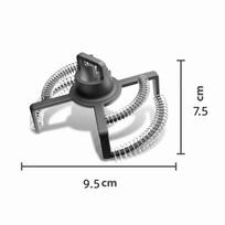 Easy To Install Milk Frother Kitchen Tool for Thermomix TM7/5/6/31 Beverage Preparation pilka