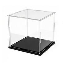 Anti-Scratch Clear Display Case High Clarity Action Figures Box  Home Office Display 3.94x3.94x3.94in juoda