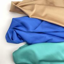 High Quality Spandex/Polyester Twill Woven Stretch Breathable Satin Fabric for Bags Skirts Bedding Special Occasions armijos žalia spalva