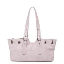 Korean Style Matte PU Tote Bag Tote Bag Underarm Packs Casual Large Capacity Handbag  Travel