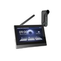 Smart Security 7 Inch TFT LCD Tuya 1080P Battery 128G PIR Motion IP65 Audio Door Phone Intercom System WiFi Doorbell (Black,1080P&Wi-Fi&Two-Way Intercom) juoda