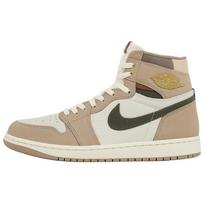 Jordan Air Jordan 1 Support High top Vintage Basketball Shoes Unisex White Brown FD2596-201 36
