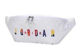 Jordan Polyester Crossbody Bag, Fanny Pack Regular Unisex White 9A0255-W4H