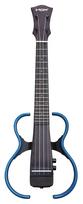 VOX Concert Equipped with headphone jack and AUX input Silent acoustic sound effects tuning Flame maple Trans blue finish VFU-1 Ukulele / / Built-in