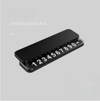 Priekinis stiklas Automobilio Telefono Numerio Plokštelė Paslepiama Laikino Parkavimo Kortelė Automobilio Lipdukas Telefono Numeris 1PC black