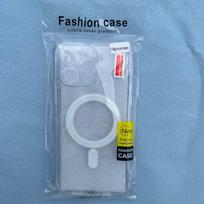Acrylic Sequencing Hole Magnetic Suction IPhone 16 Mobile Phone Case Suitable for Transparent 15pro Apple Anti-falling Lens Film Apple 16