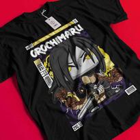 Orochimaru T-Shirt Naruto Tshirt Sasuke Shirt Madara Kakashi Tee Itachi Tsunade BB1321 S